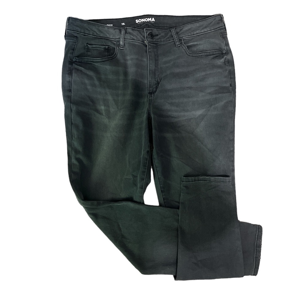 Plus Size Black Wash Curvy Skinny Jeans